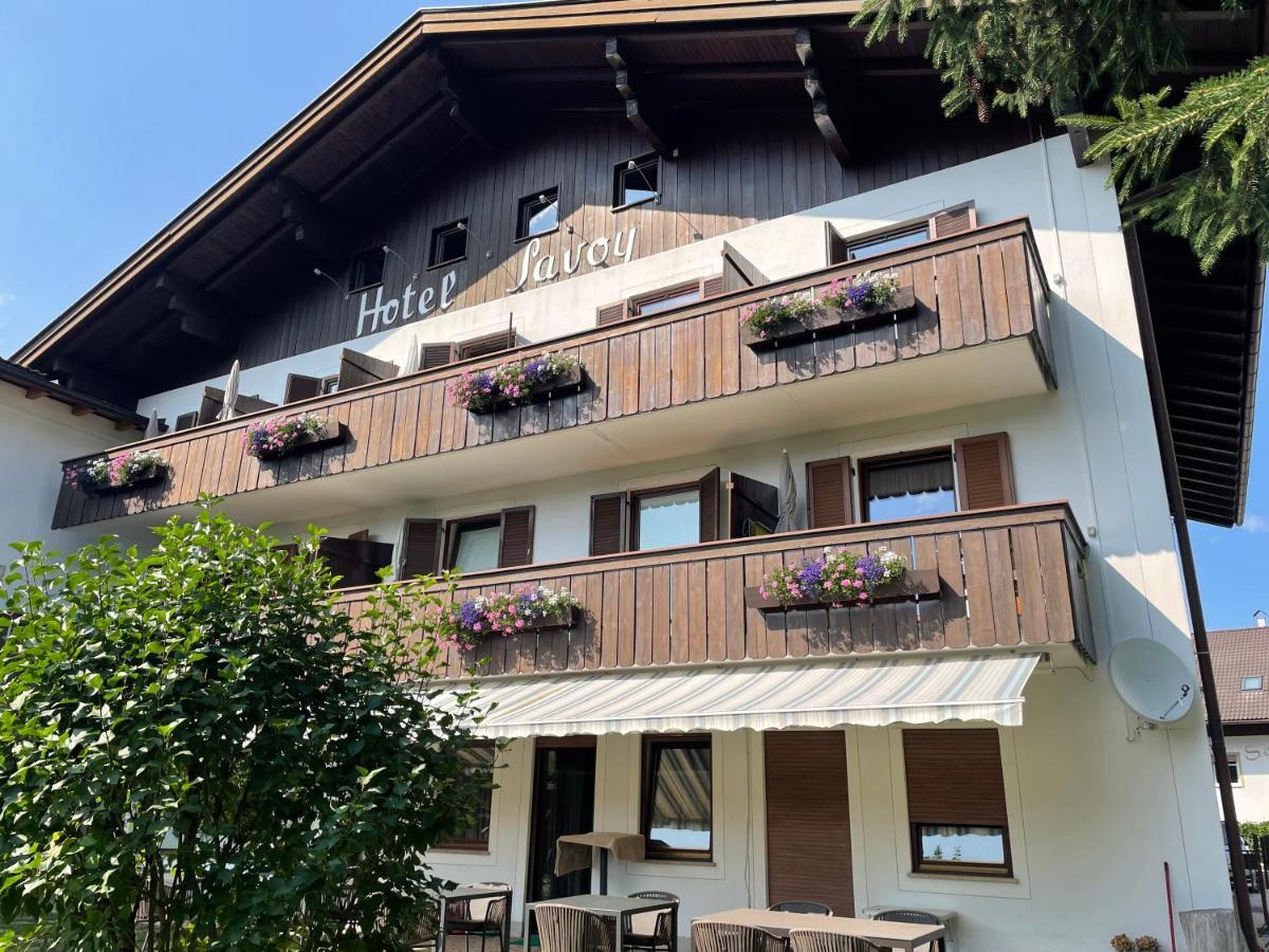 Hotel Garni Savoy Castelrotto Eksteriør billede